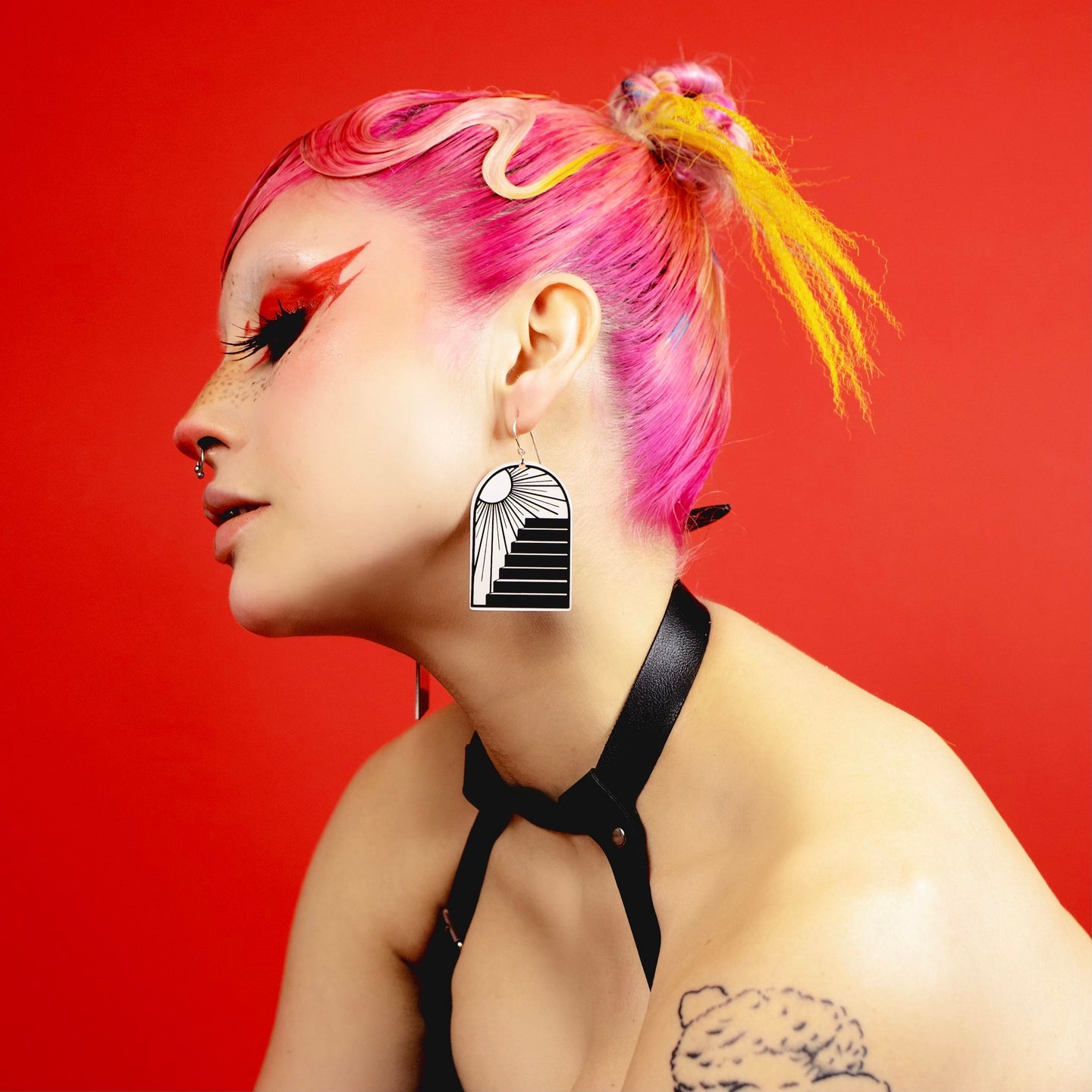 Portal Earrings - Earrings (2D) - While Odin Sleeps
